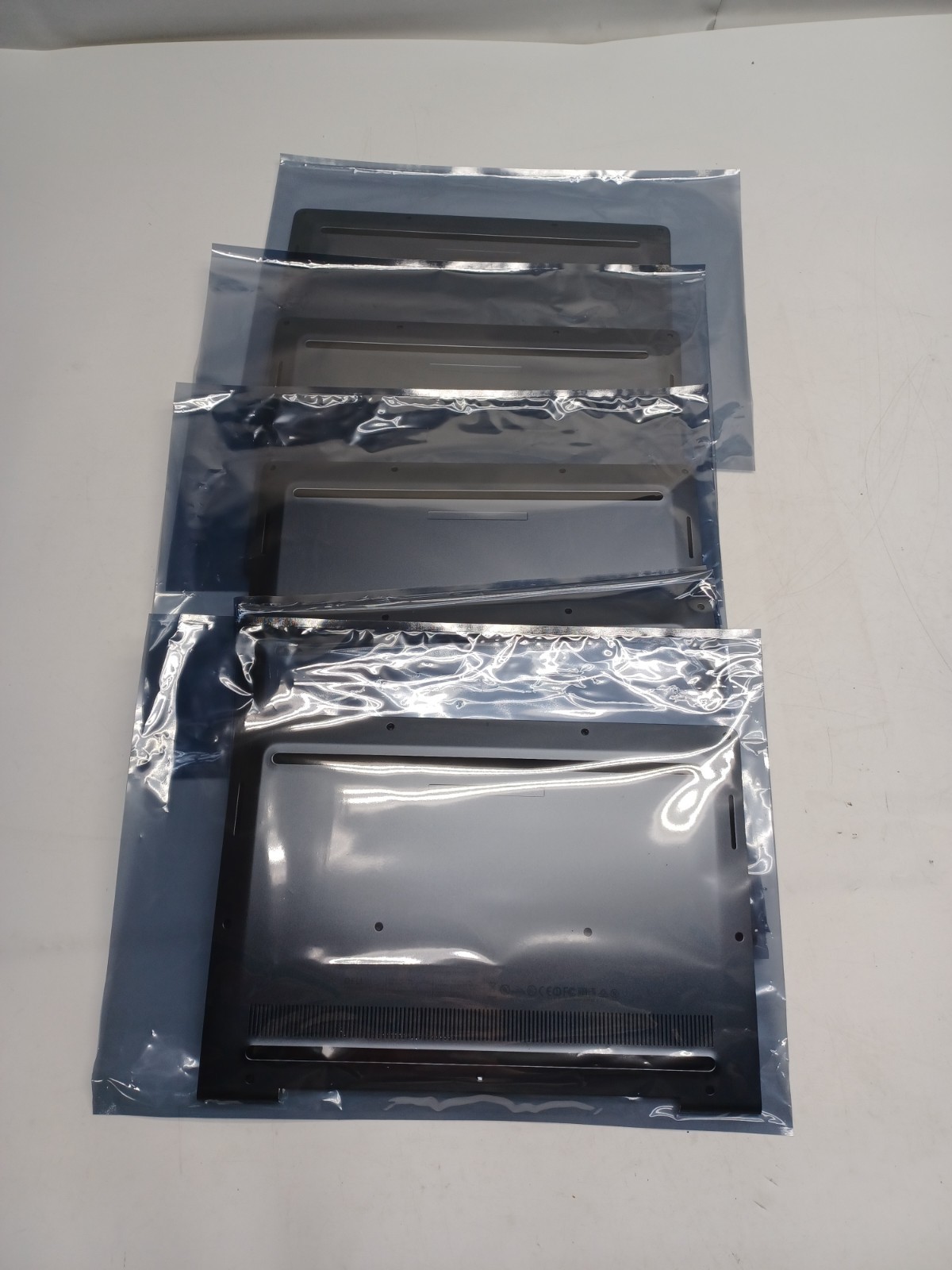 (LOT OF 6) Dell Chromebook 13 - 7310 replacement bottom lids/covers