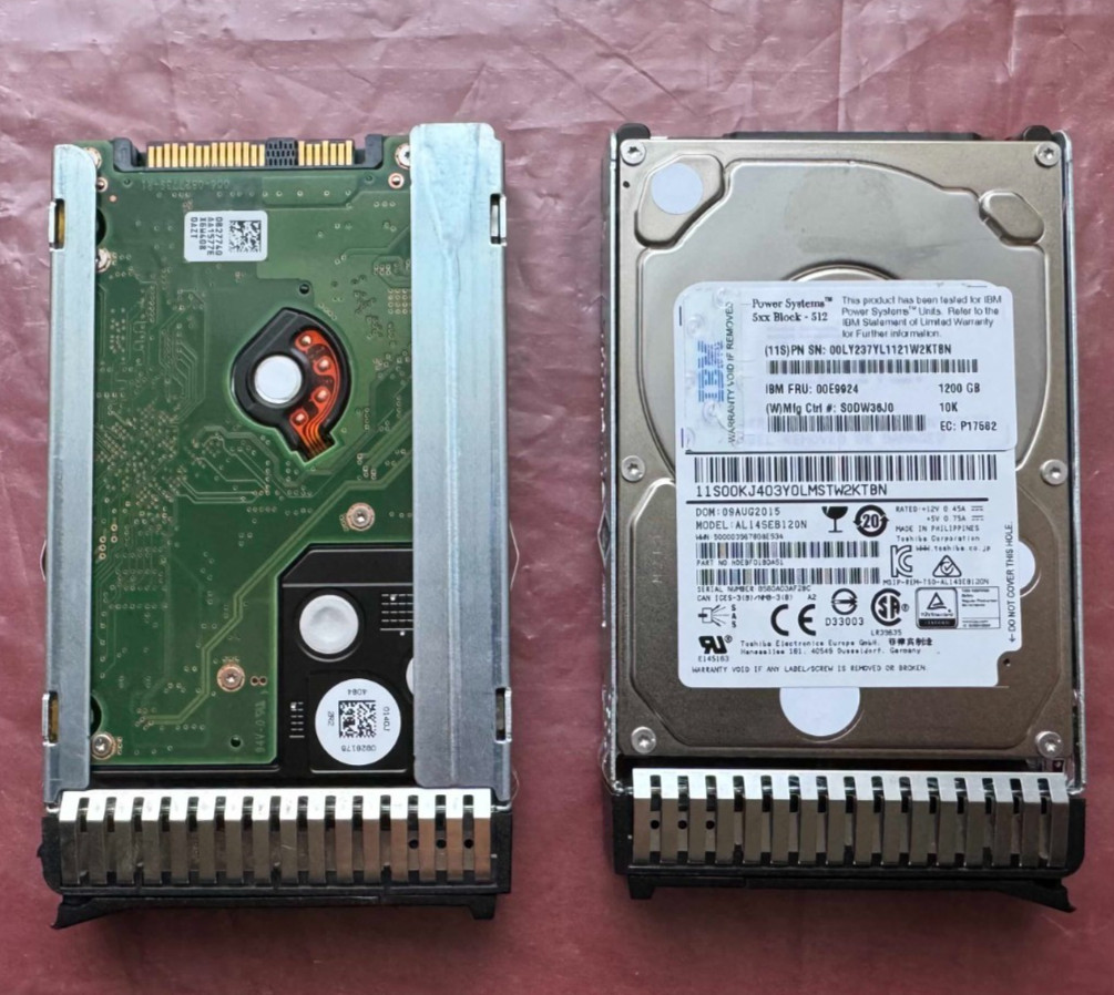 00E9924 IBM 1200G 1.2TB 2.5'' SAS 10K Hard Drive HDD - USED