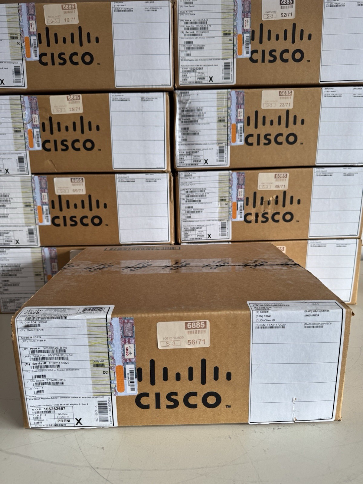 Cisco IW3702-2E-B-K9 Industrial Wireless Access Point