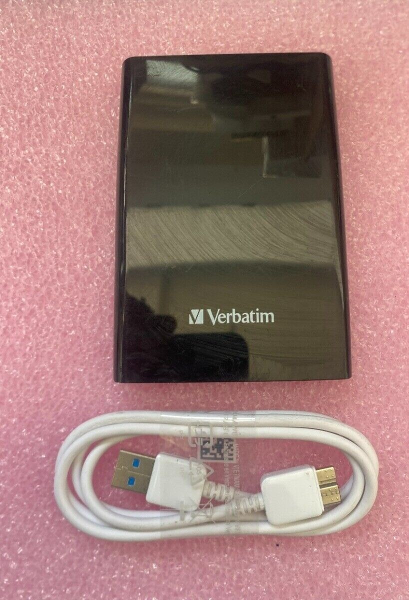 Verbatim 97397 500GB CP073X120001 USB 3.0 2.5" Portable External Hard Drive