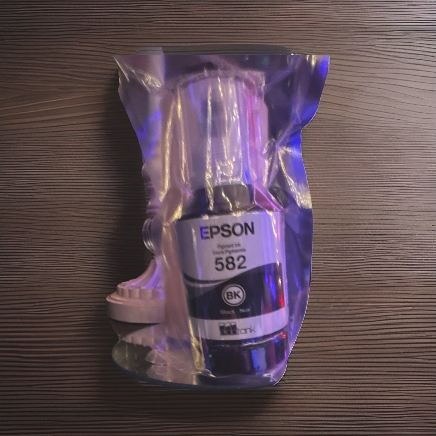 Epson 582 Black Inkjet Printer Ink Refill Bottle for Epson Printers