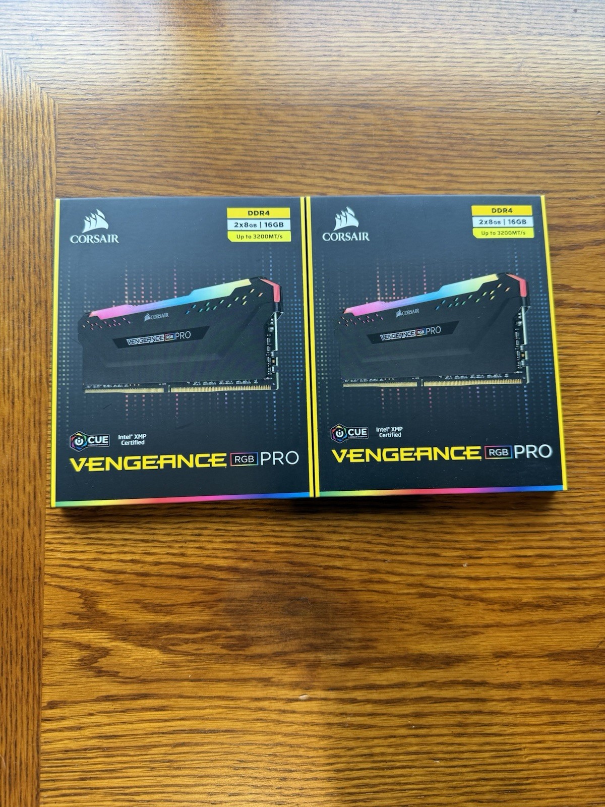 Corsair Vengeance RGB Pro 32GB (4x8GB) DDR4-3200 DIMM RAM CMW16GX4M2C3200C16