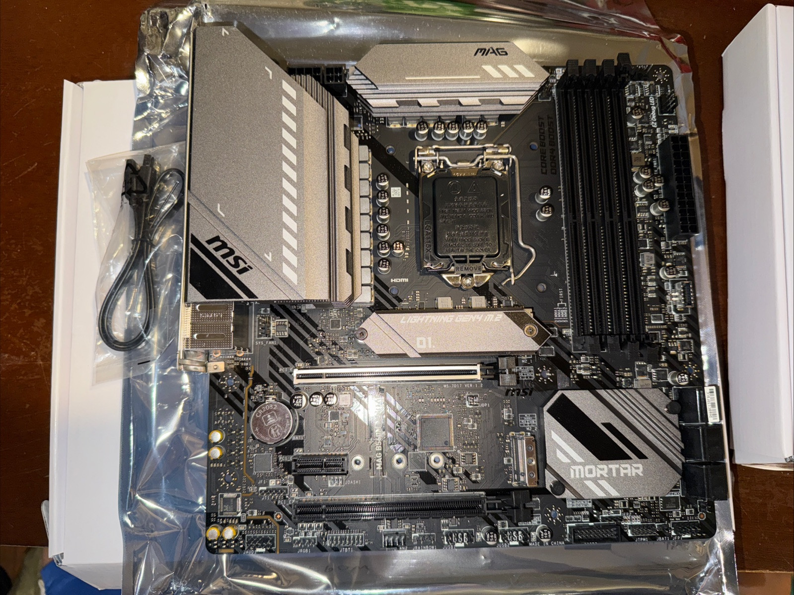 MSI MAG B560M MORTAR LGA 1200 10th/11th Intel B560 Micro ATX Motherboard