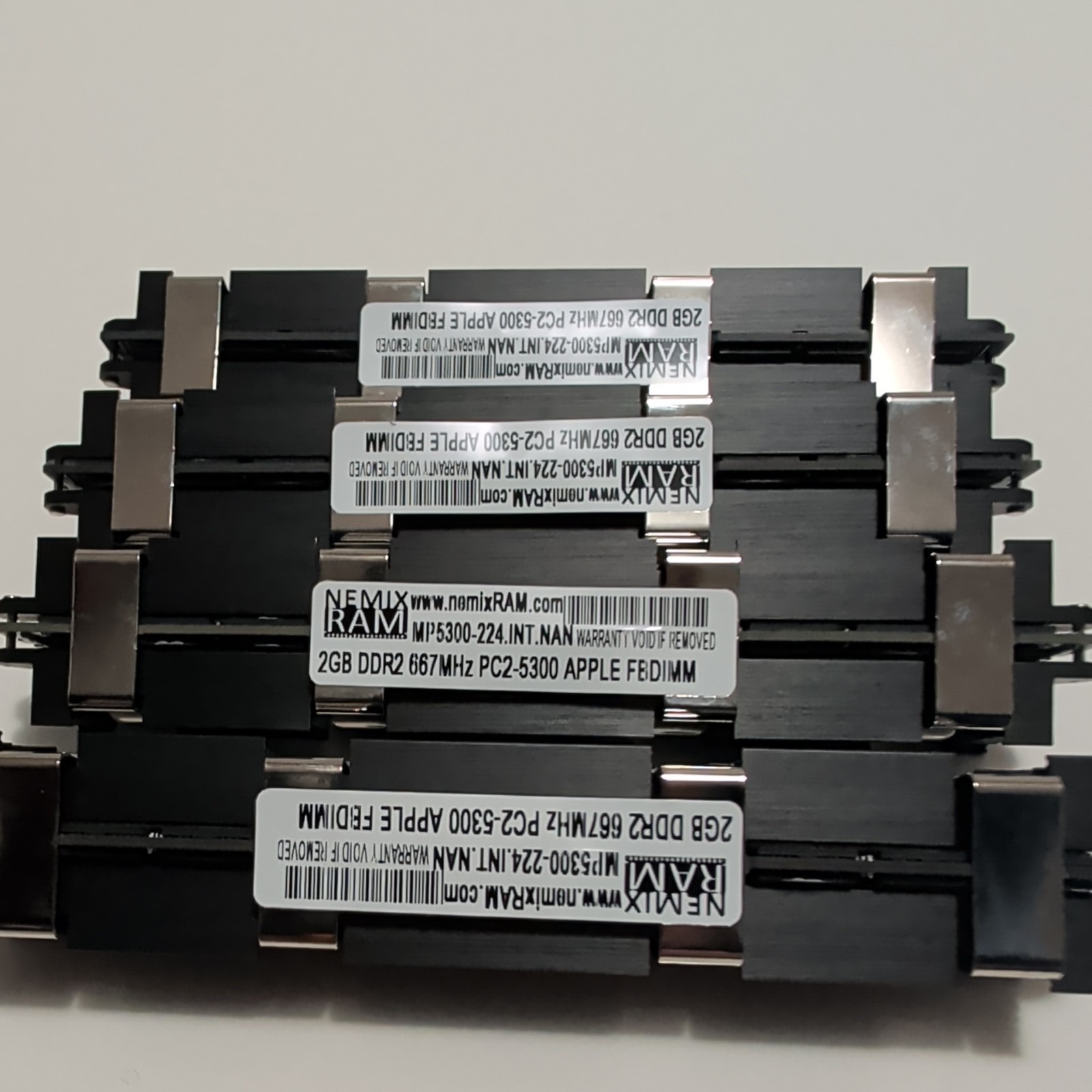8GB (4x2GB) DDR2 667MHz FB Memory RAM for Apple Mac Pro Dual Core