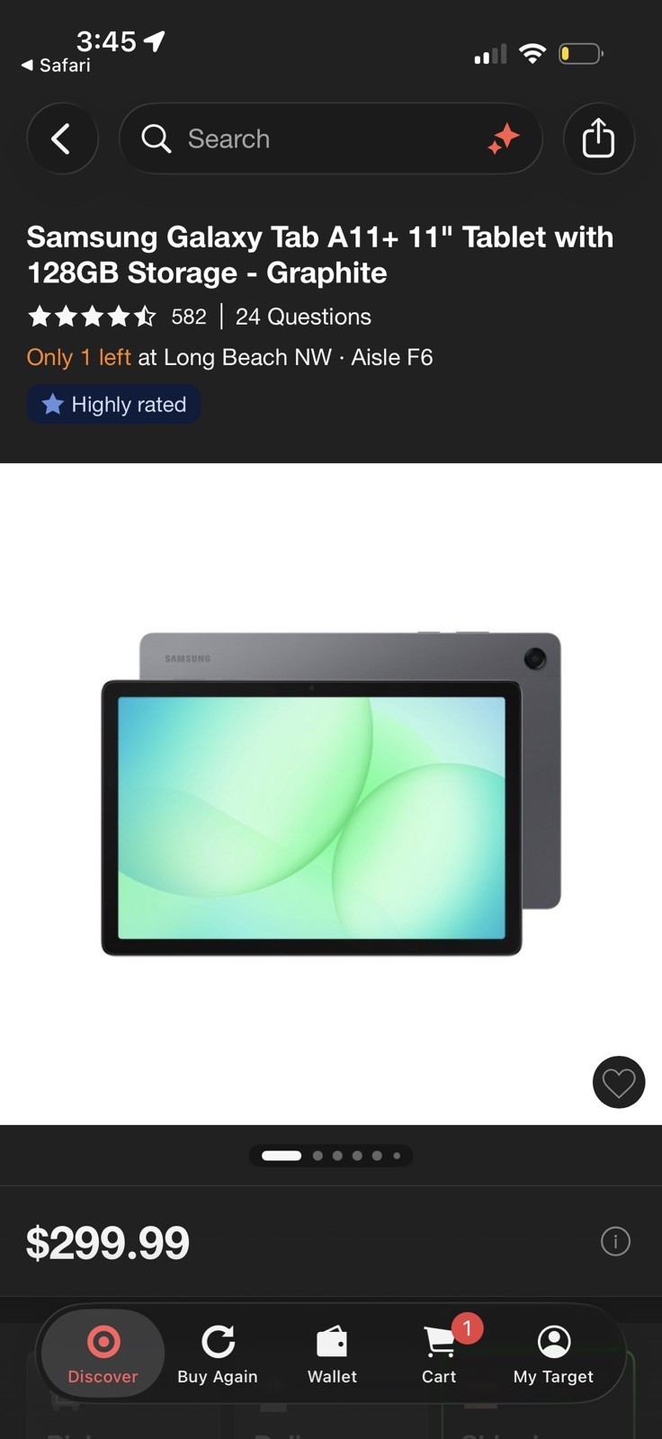Samsung Galaxy Tab A11+ Plus 5G 128GB SM-X238U Brand NEW Sealed