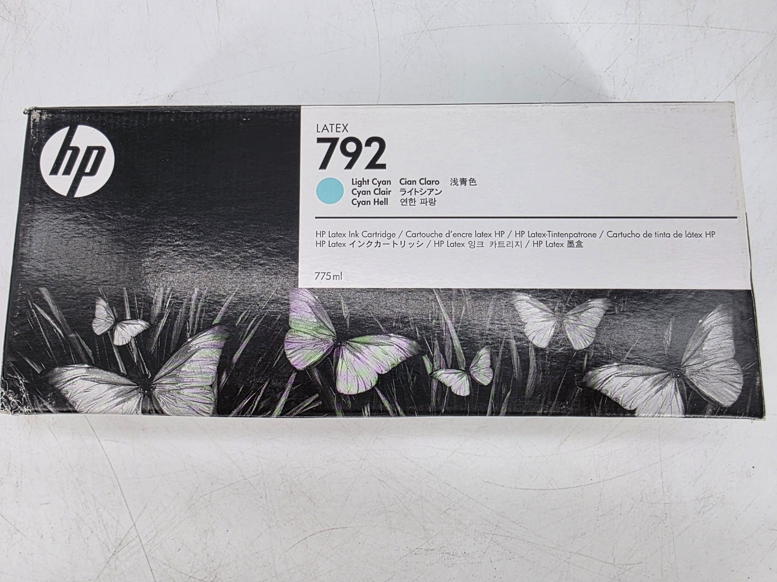 HP 792 CN709A Light Cyan Latex Ink Cartridge Genuine OEM New Sealed EXP 07/2020