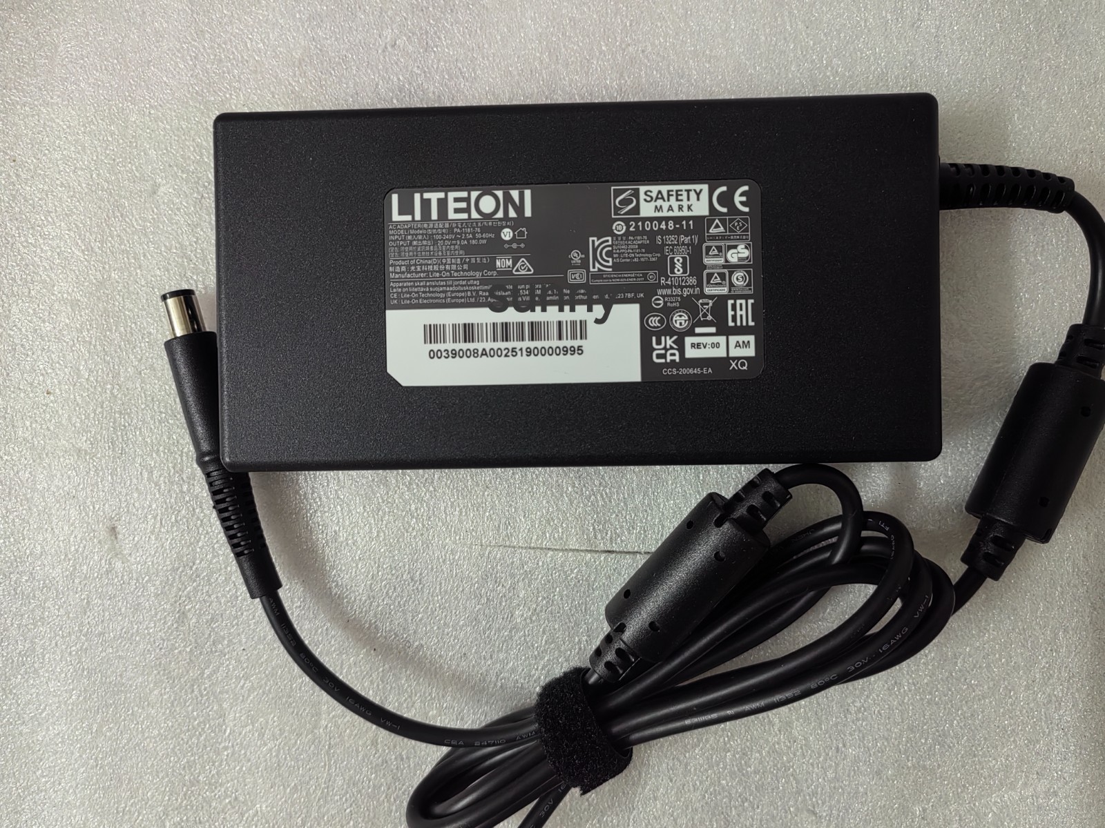 For SD5000T5 Thunderbolt 5 4K Docking 7.4mm 180W LITEON 20V9A PA-1181-76 Genuine