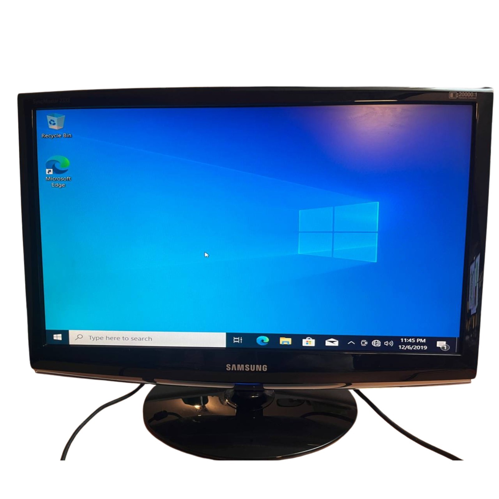 Samsung SyncMaster 2333SW 23" Widescreen LCD Computer Display Fully Working