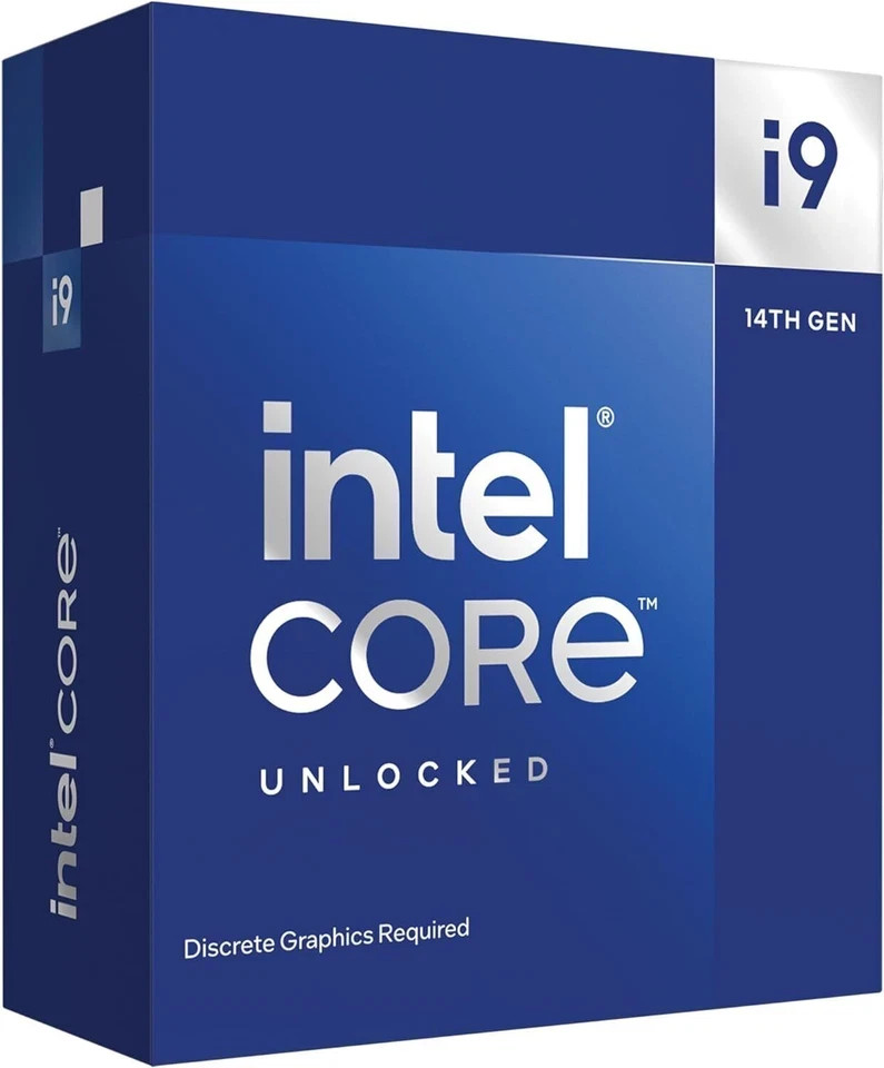 Intel Core i9-14900KF CPU 24-Core LGA1700 NEW Factory Sealed BX8071514900KF
