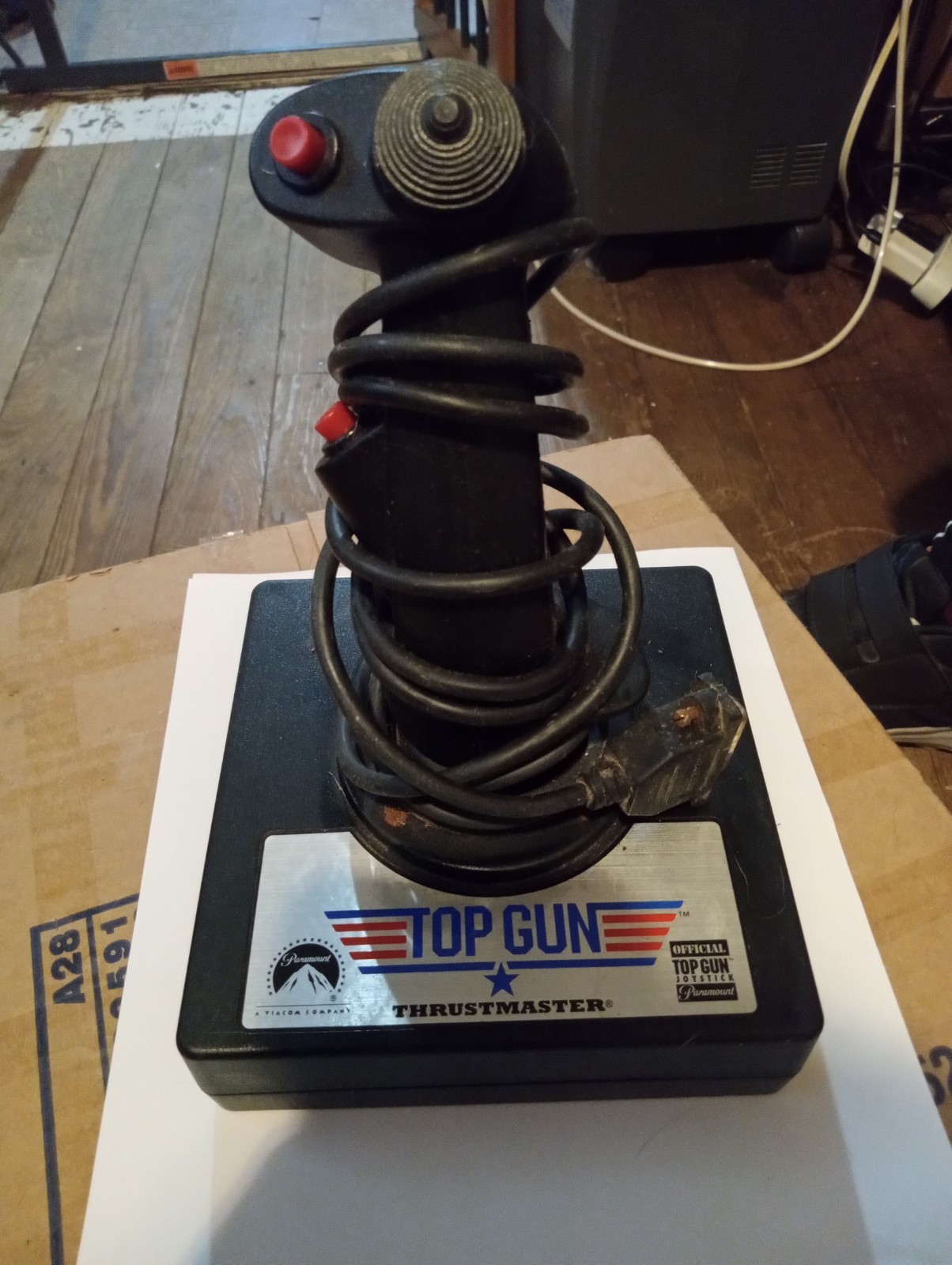 Top Gun Thrustmaster Afterburner Joystick PC Compatible