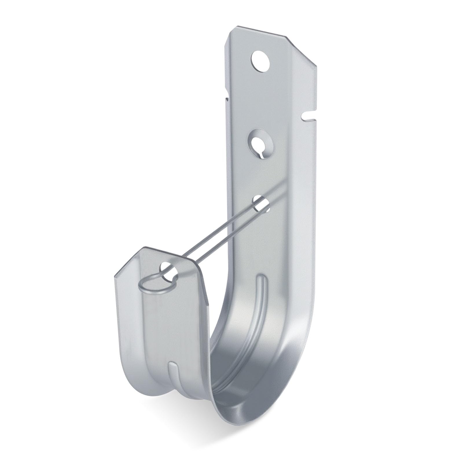 25 PCS 2 Inch Galvanized Steel JHook Heavy Duty Cable Support Clip Wall Mount