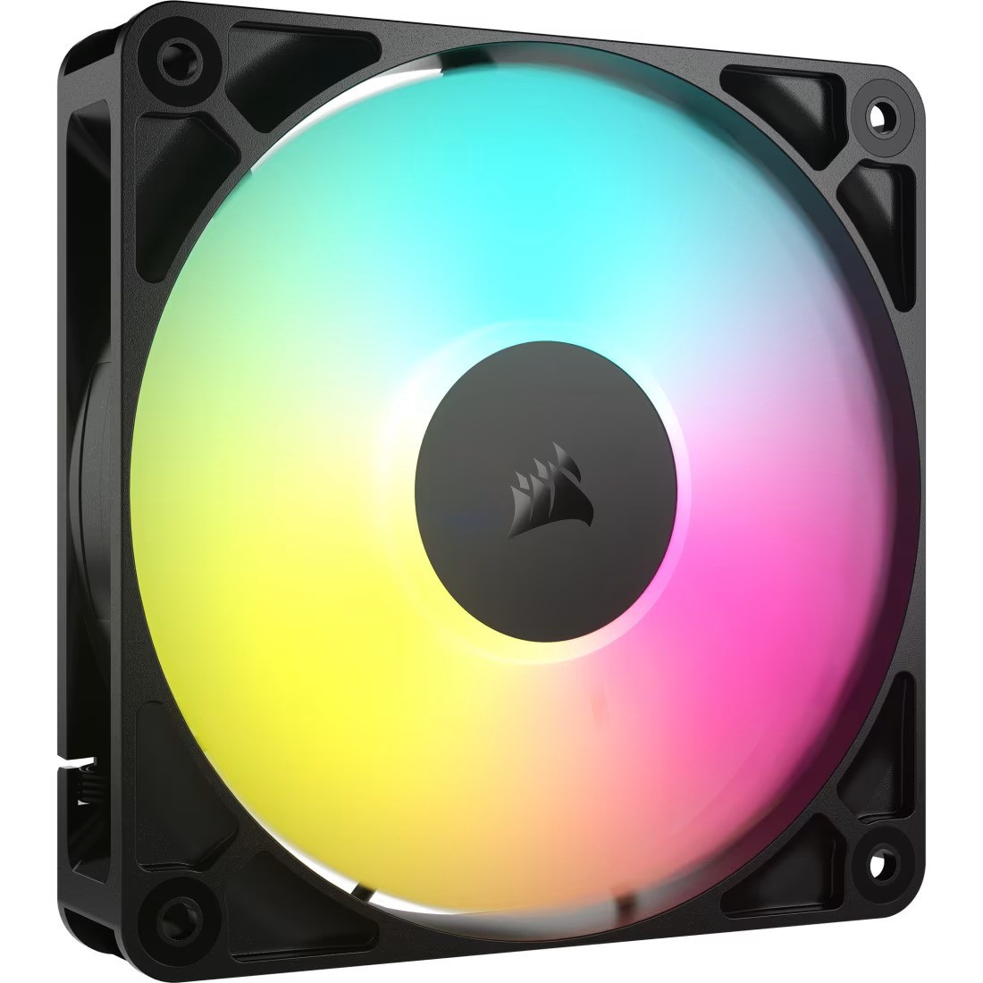 Corsair RS120 ARGB 120mm PWM Fan - Black (/RT6-25133-RS120-ARGB-NOB)