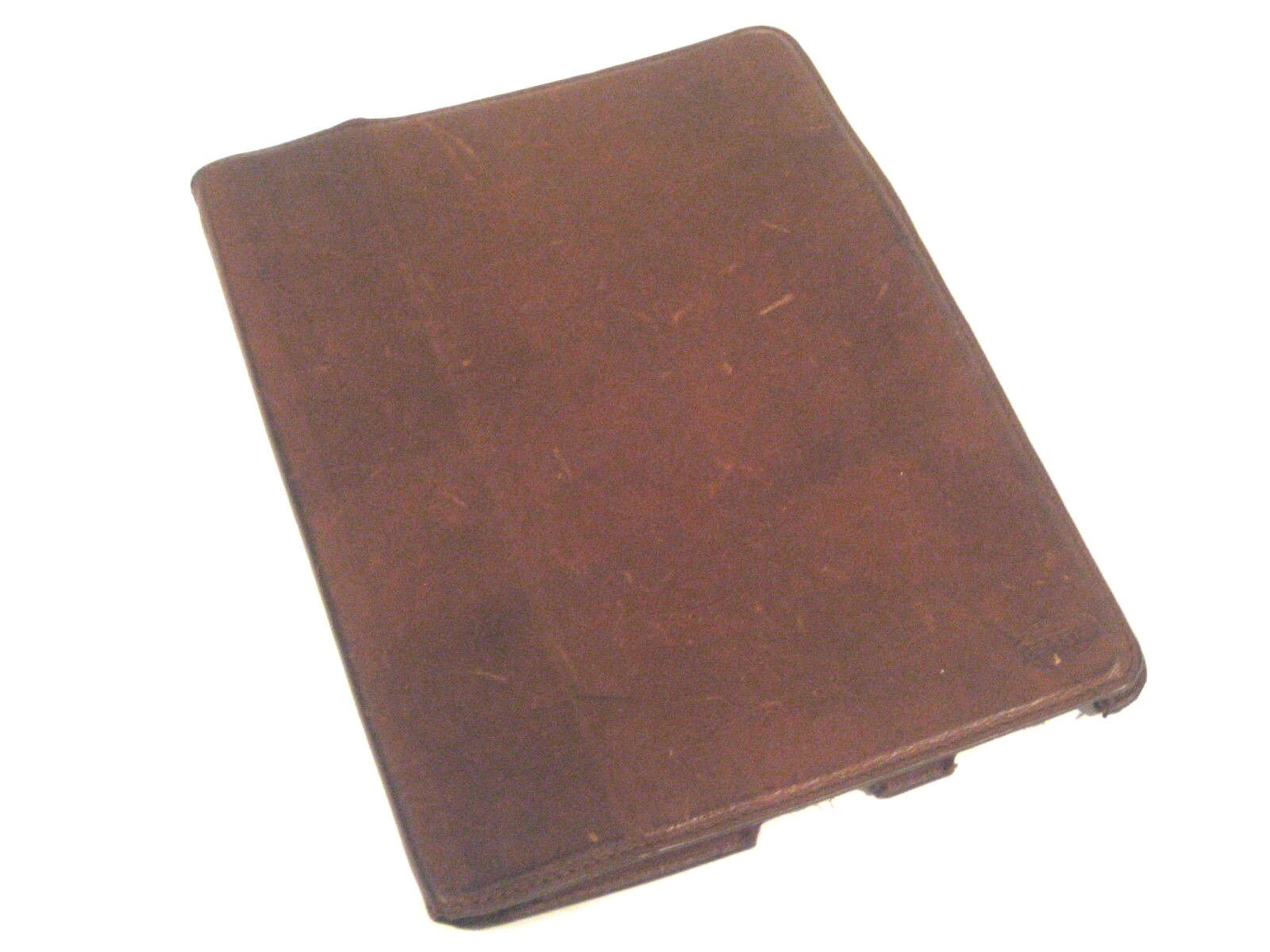 FOSSIL ESTATE LEATHER IPAD/TABLET EASEL DARK BROWN 