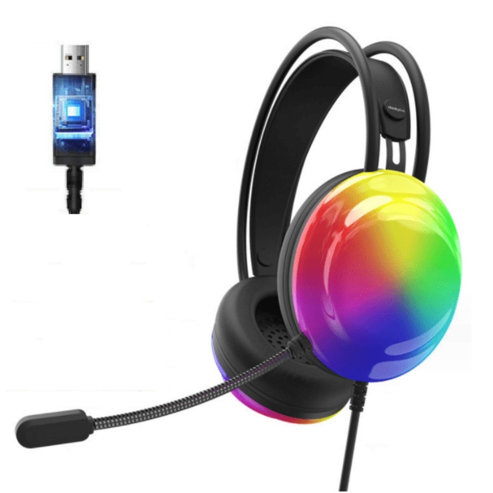 Original Lenovo ThinkPlus G30B RGB USB 7.1 Surrounded Gaming Headphone For PC