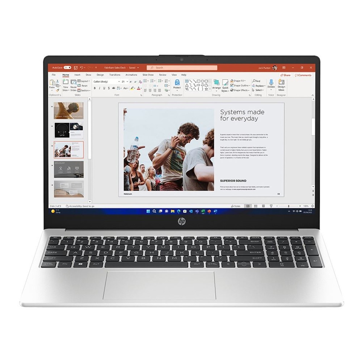 HP 255 G10 15.6" FHD Notebook AMD Ryzen 5 16GB/512GB Win 11 Home BH0Z7UA#ABA