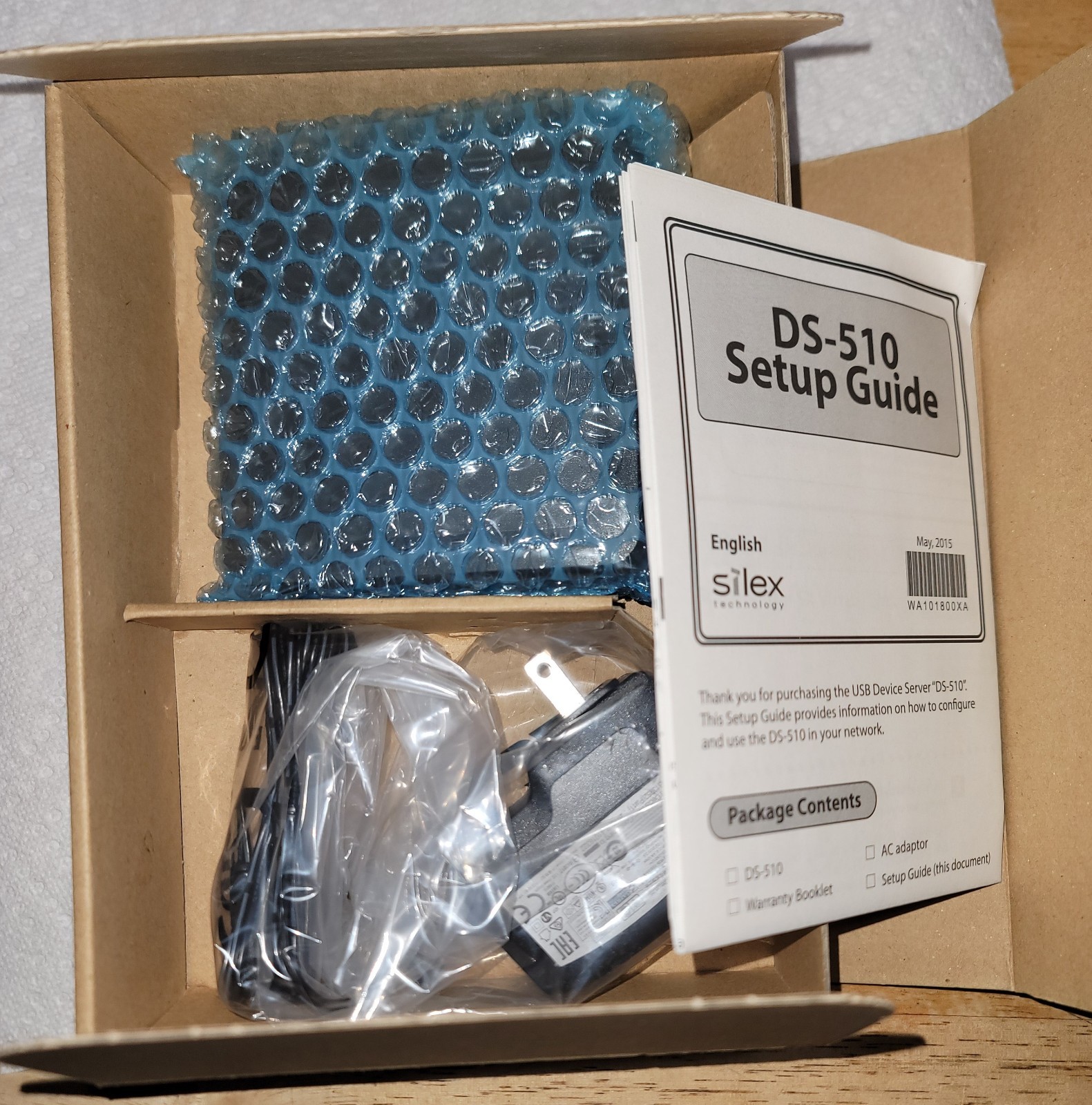 NEW Silex DS-510 Gigabit USB Device Server 2-Port Network USB Open Box