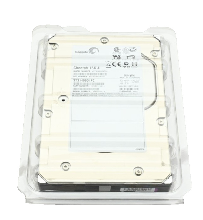 Seagate Cheetah ST3146954FC 146GB SCSI Fiber Channel Drive, 3.5", 15K RPM - NEW