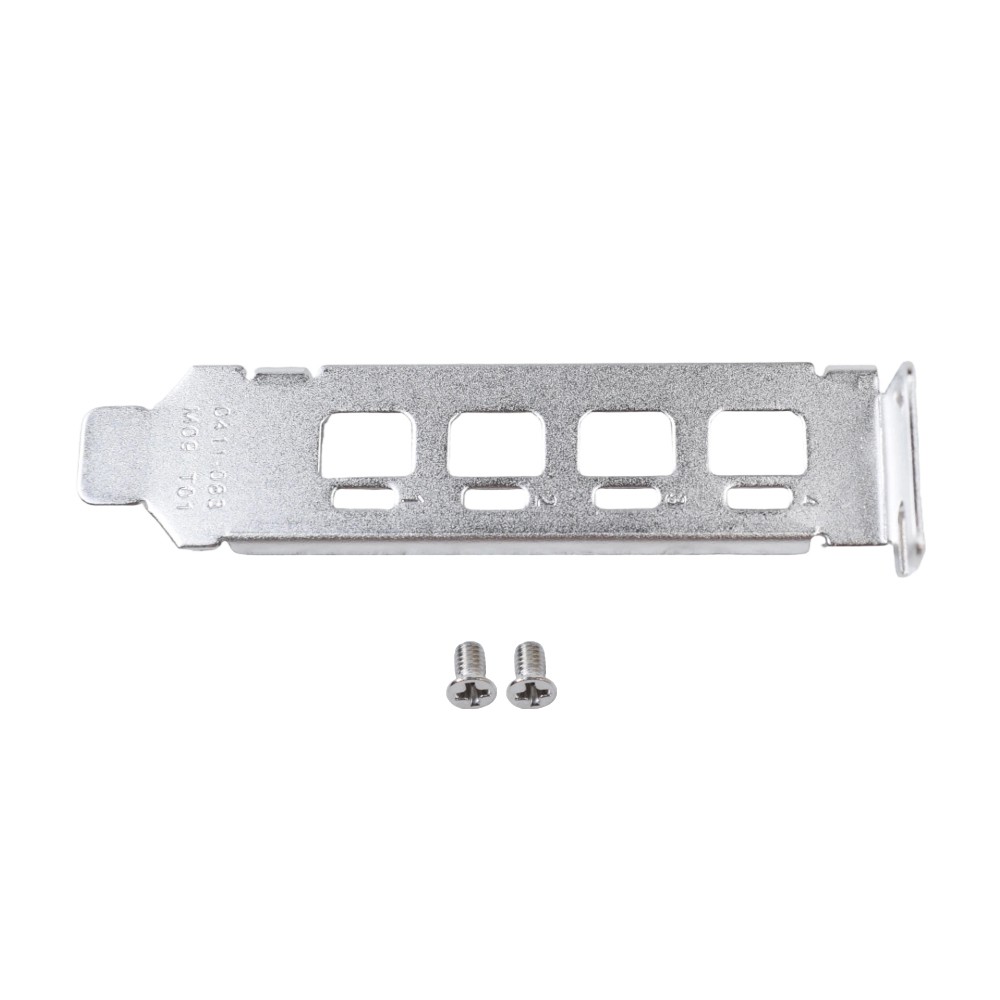 Low Profile Bracket for NVIDIA Quadro P400 P600 P620 P1000 K1200 NVS510