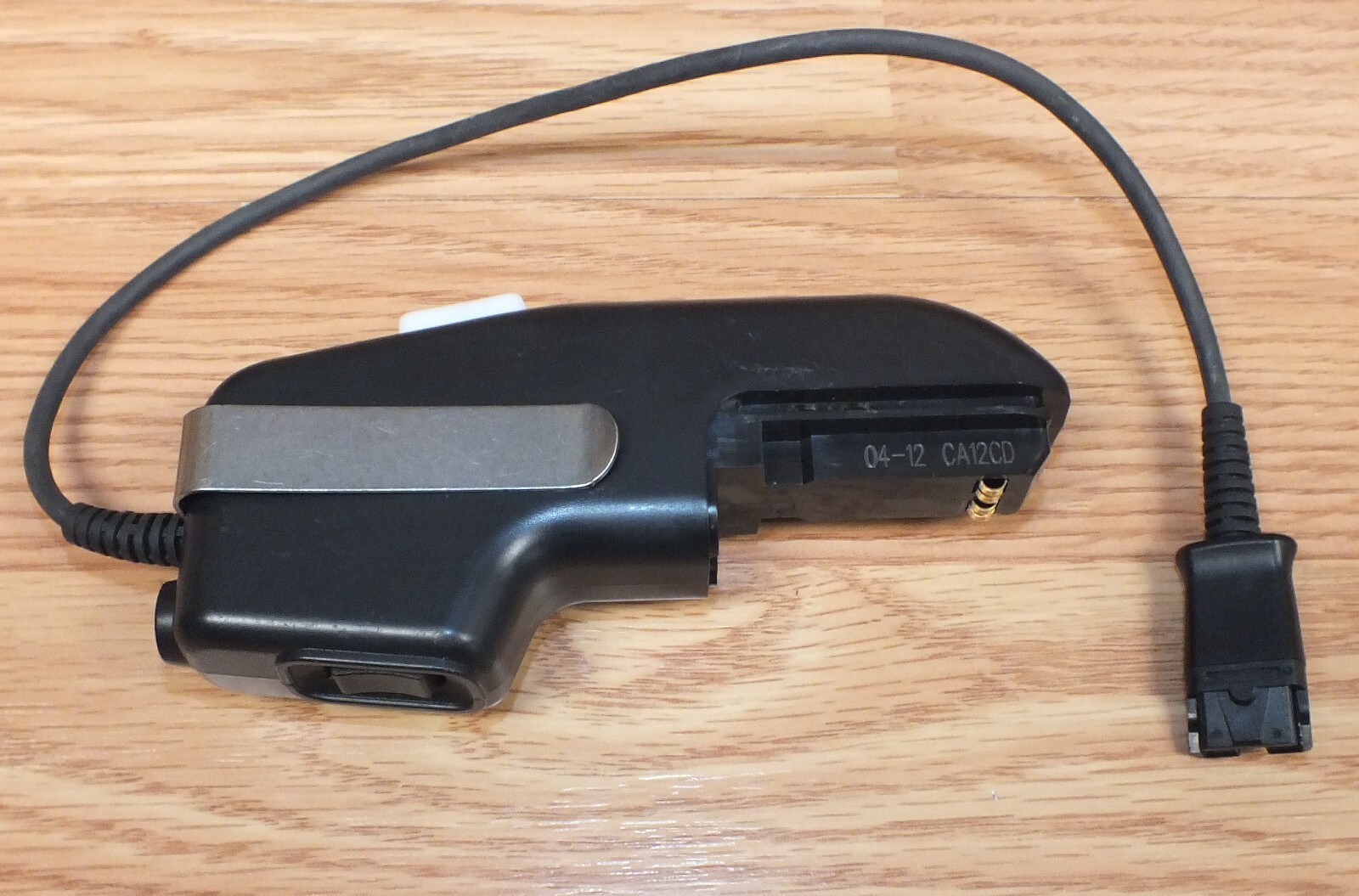 Genuine Plantronics (CA12CD) Replacement Remote PTT Switch Unit *No Battery*