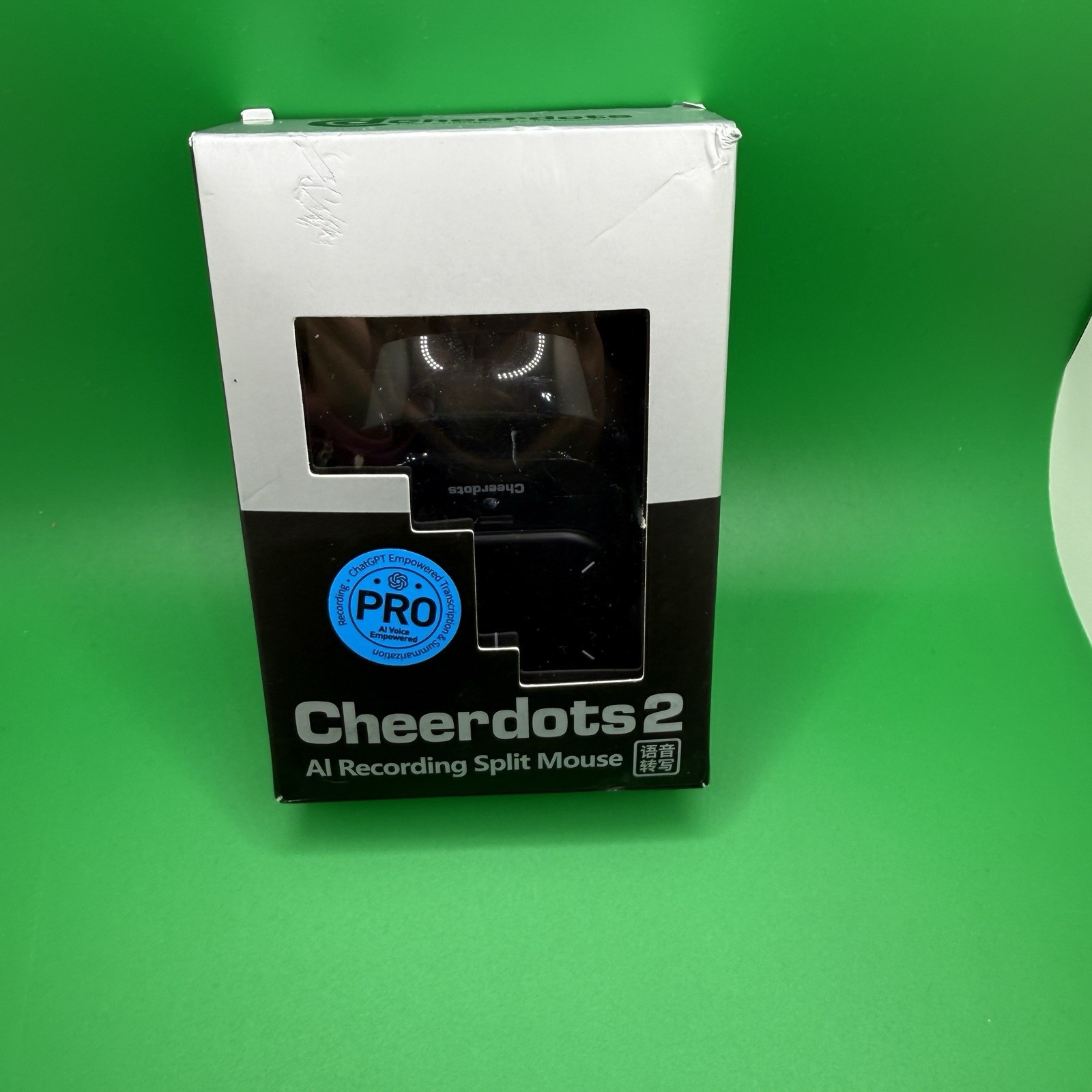 Cheerdots 2 AI Recording Split Mouse Wireless Bluetooth 5.0 Model CHP04
