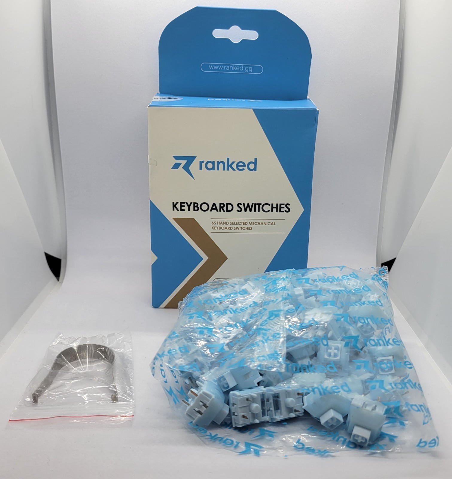 Ranked Kailh Box Winter Mechanical Gaming Keyboards Swtiches 65 Pcs Pack