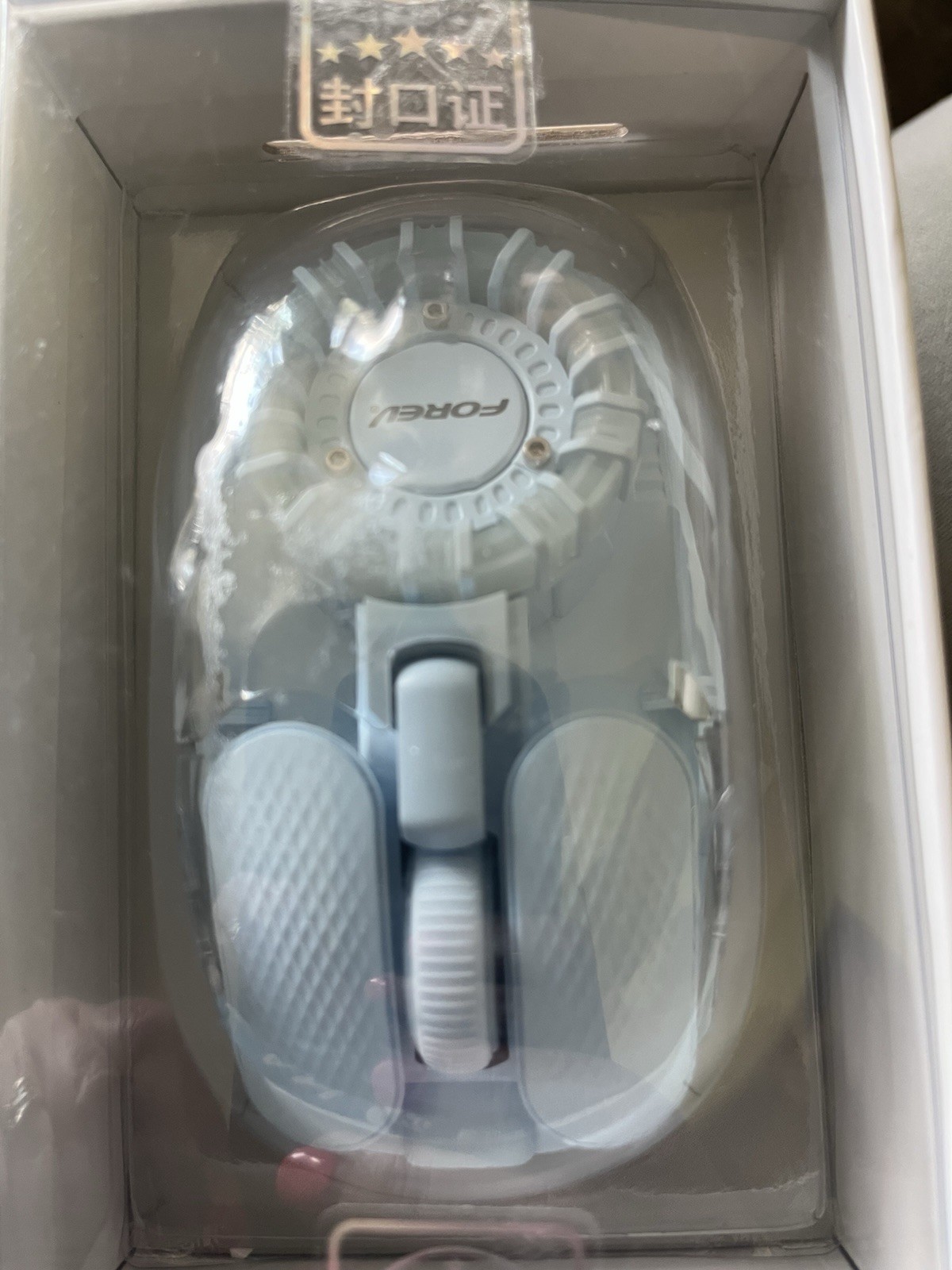 Forev FV 19 Duel Mode Wireless Mouse 2.4 G Blue New