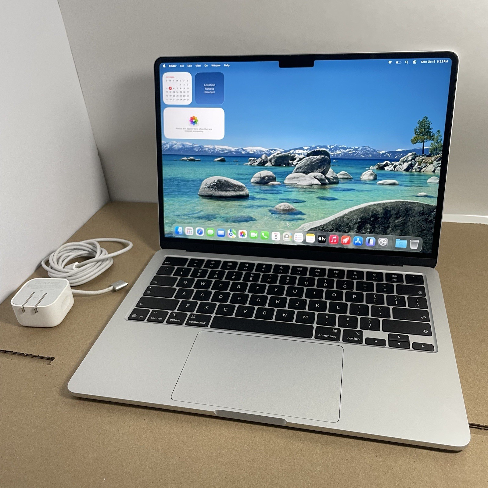 2026 Apple MacBook Air 13-inch M5 Chip 16GB RAM 1TB SSD Silver MDH84LL/A