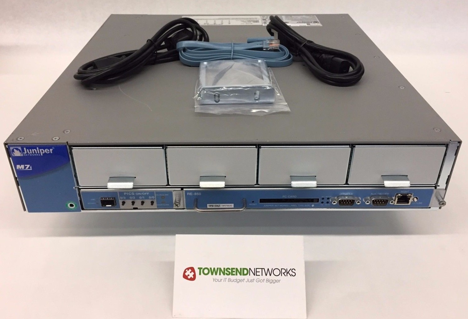 Juniper M7iBASE-AC-1GE Router w/RE850-1536, C-FEB-E (FEB-M7i-E FEB-M10i-M7i-E-S)