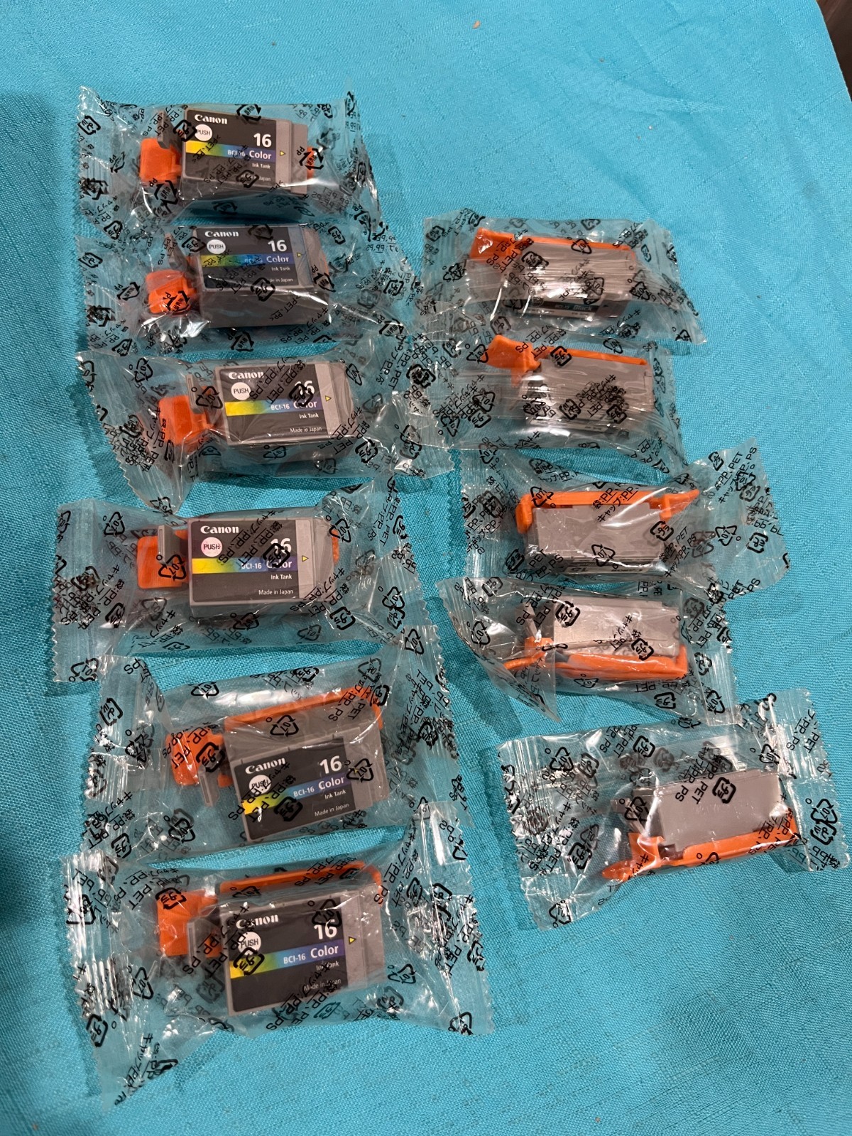 11 pack BCI-15 BCI-16 ink cartridge for Canon Pixma IP90 IP90V i70 i80 DS00