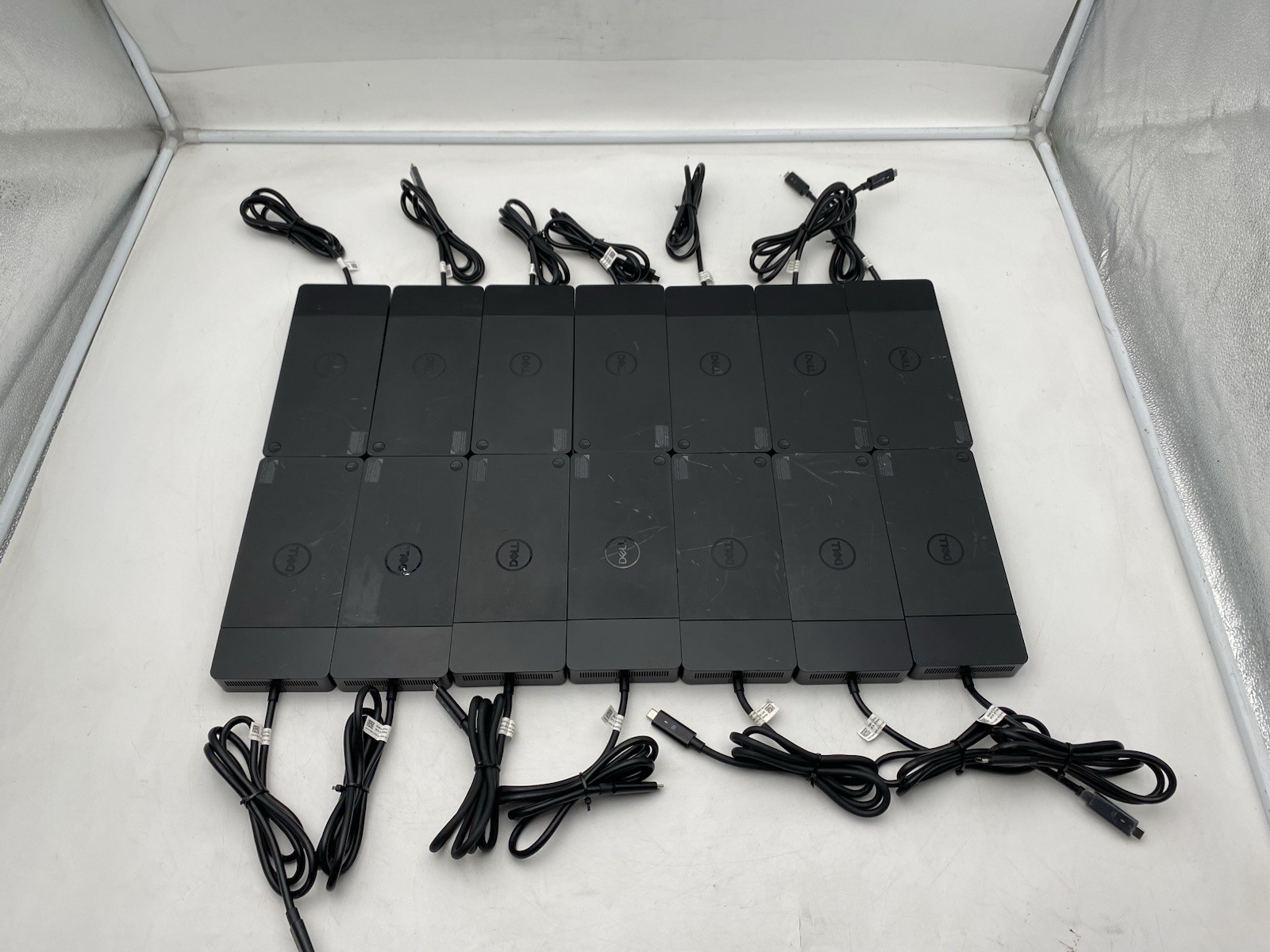 Lot of 14 Dell WD19S (K20A001) USB Type-C Docking Station - NO AC ADAPTER
