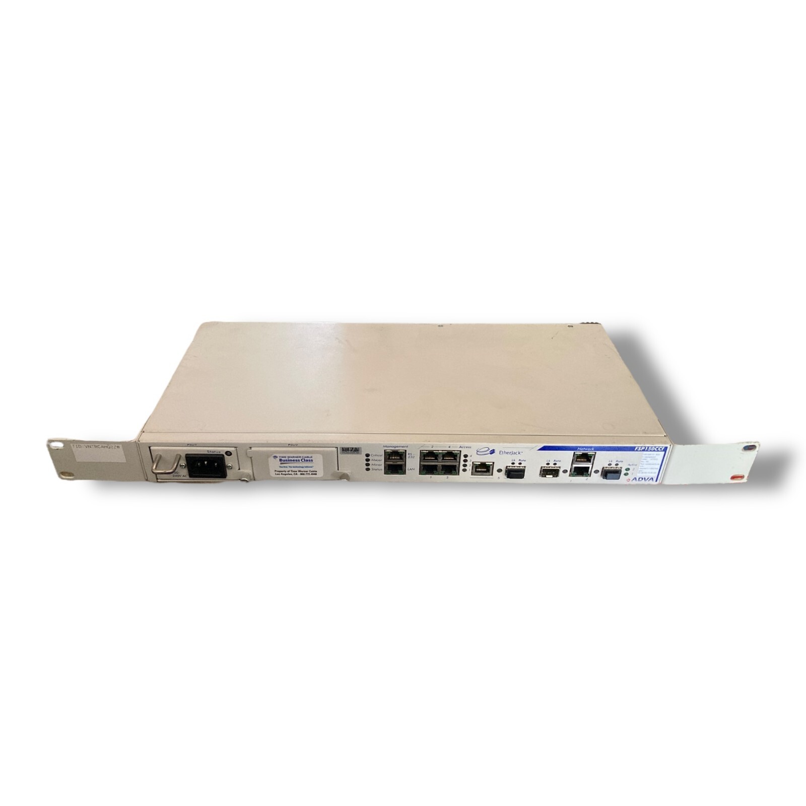 ADVA FSP150CCF-825 Carrier Ethernet Switch 1078904070-05 – Tested