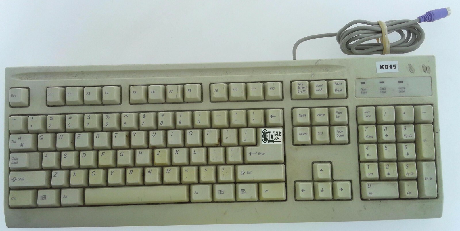 Vintage Mitsumi KFK-EA4XT Computer Keyboard (K015)