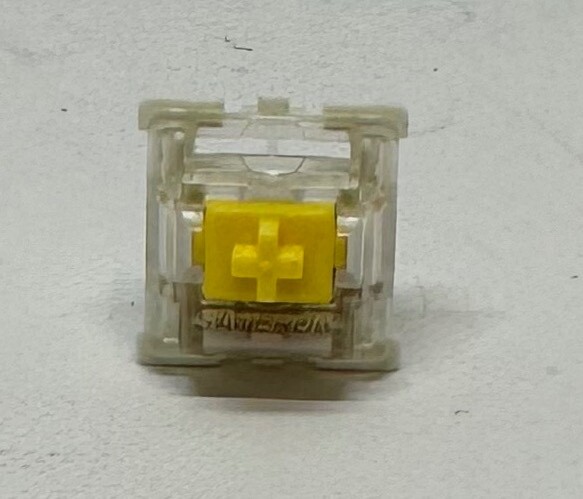 GATERON KS-9 G PRO SWITCHES FOR MECHANICAL GAMING KEYBOARDS 68 PCS PRO YELLOW