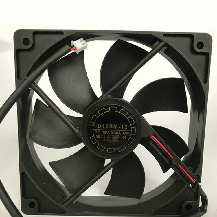 For Y.L.FAN D12SM-12 DC12V 0.30A 12025 Mute Cooling fan 2pin 120*120*25mm