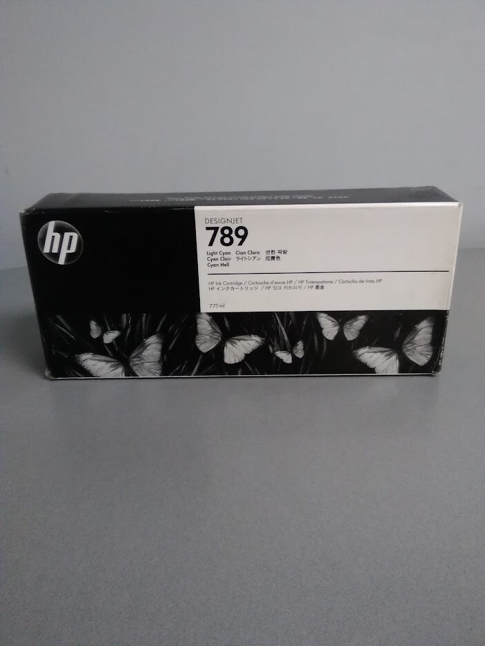 HP CH619A (HP 789) Light Cyan Ink Cartridge HP DesignJet L25500 Exp 28/OCT/19