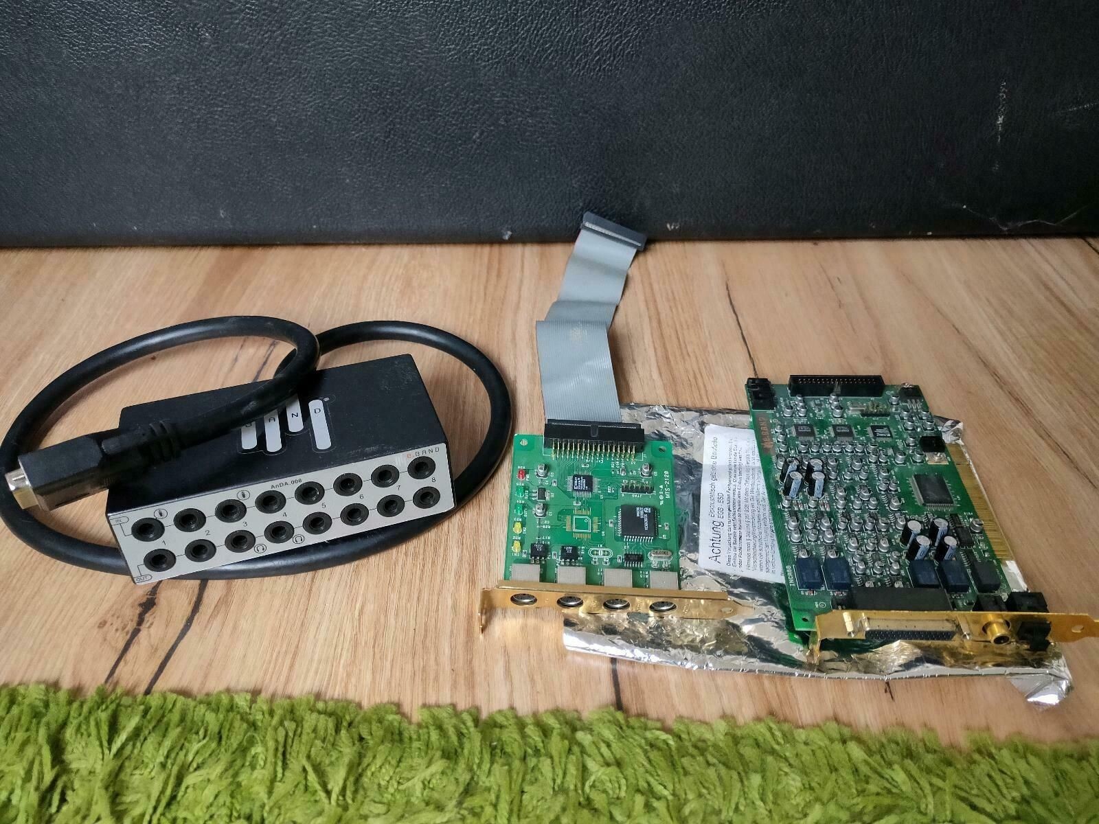 Pc Pro class home studio sound cards Set: ESI/AUDIOTRAK*E-Band* MIDI support