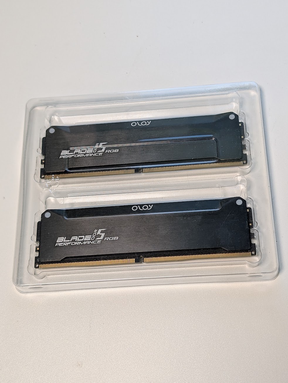 OLOy Blade RGB 32GB 2x16GB DDR5 6000 CL38 XMP 3.0 Desktop Memory