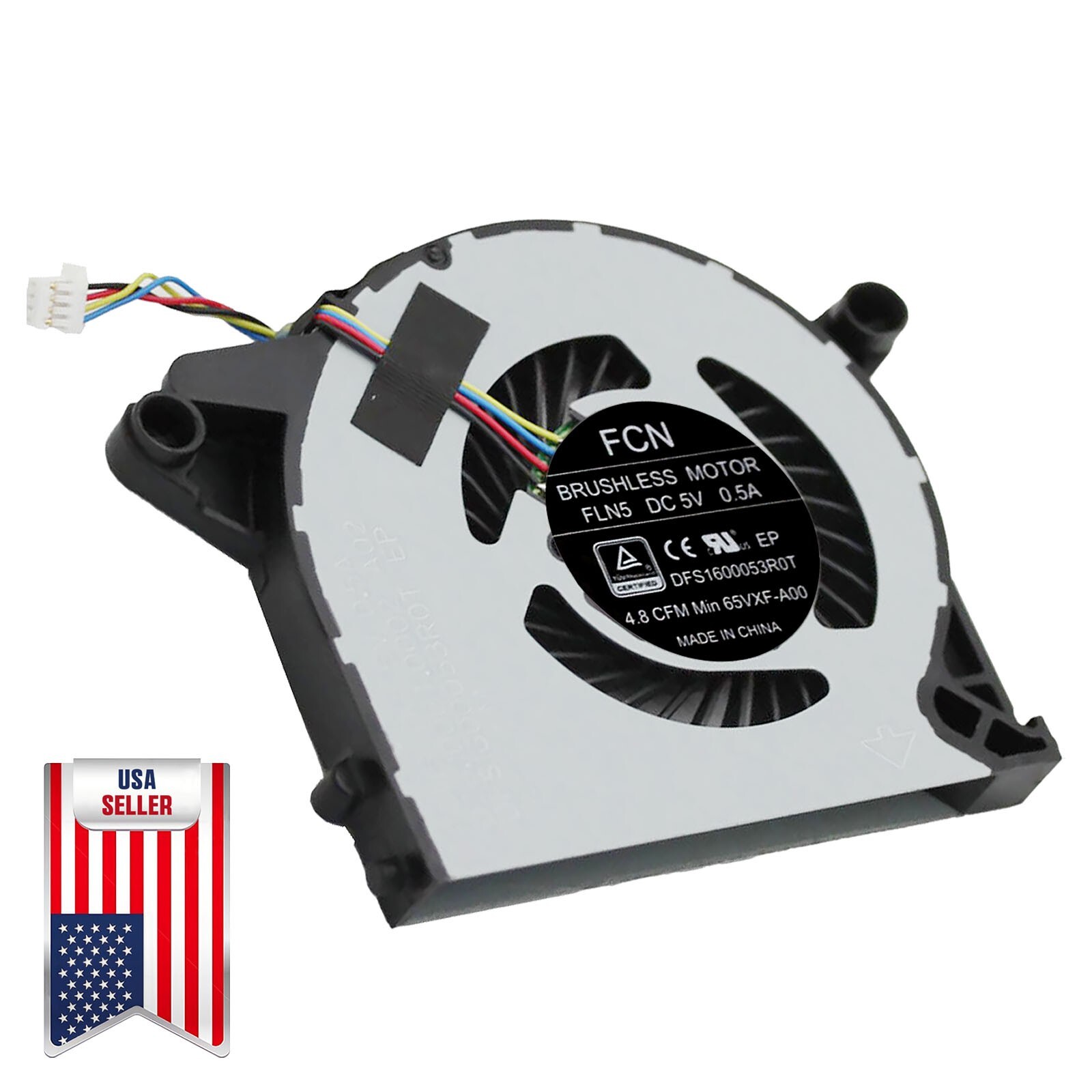 OEM CPU Cooling Fan Replacement 65VXF For DELL OptiPlex 7090 Ultra ALL IN ONE