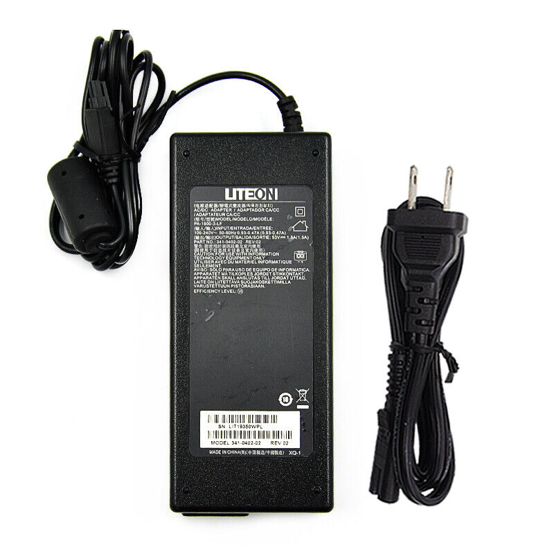 53V 1.5A Liteon PA-1800-3-LF 341-0402-02 AC Adapter Power Supply Cord Charger 