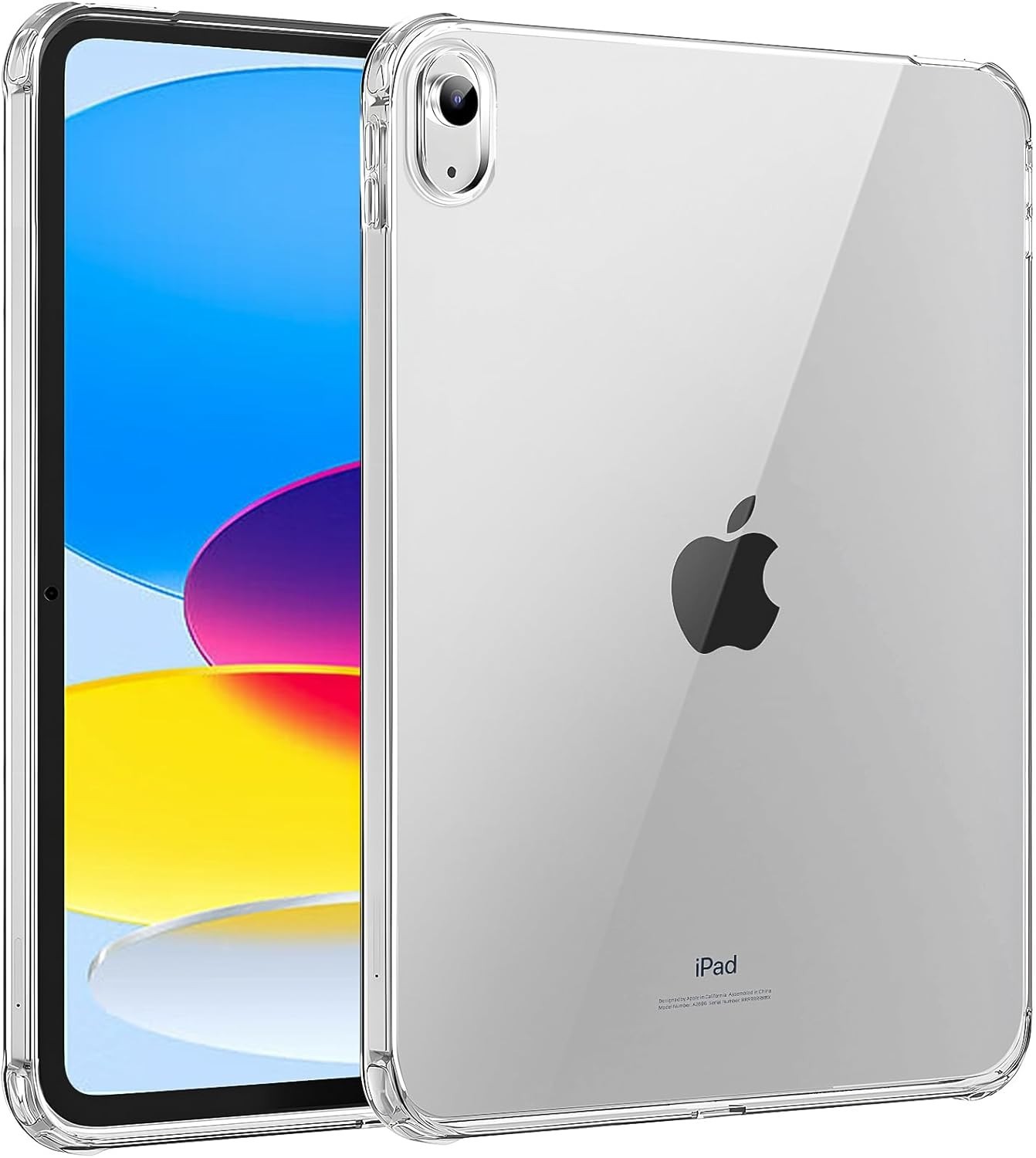Slim Silicone Case For iPad 10th Gen 10.9 / iPad (A16) 11th Gen 2025 Clear Cover