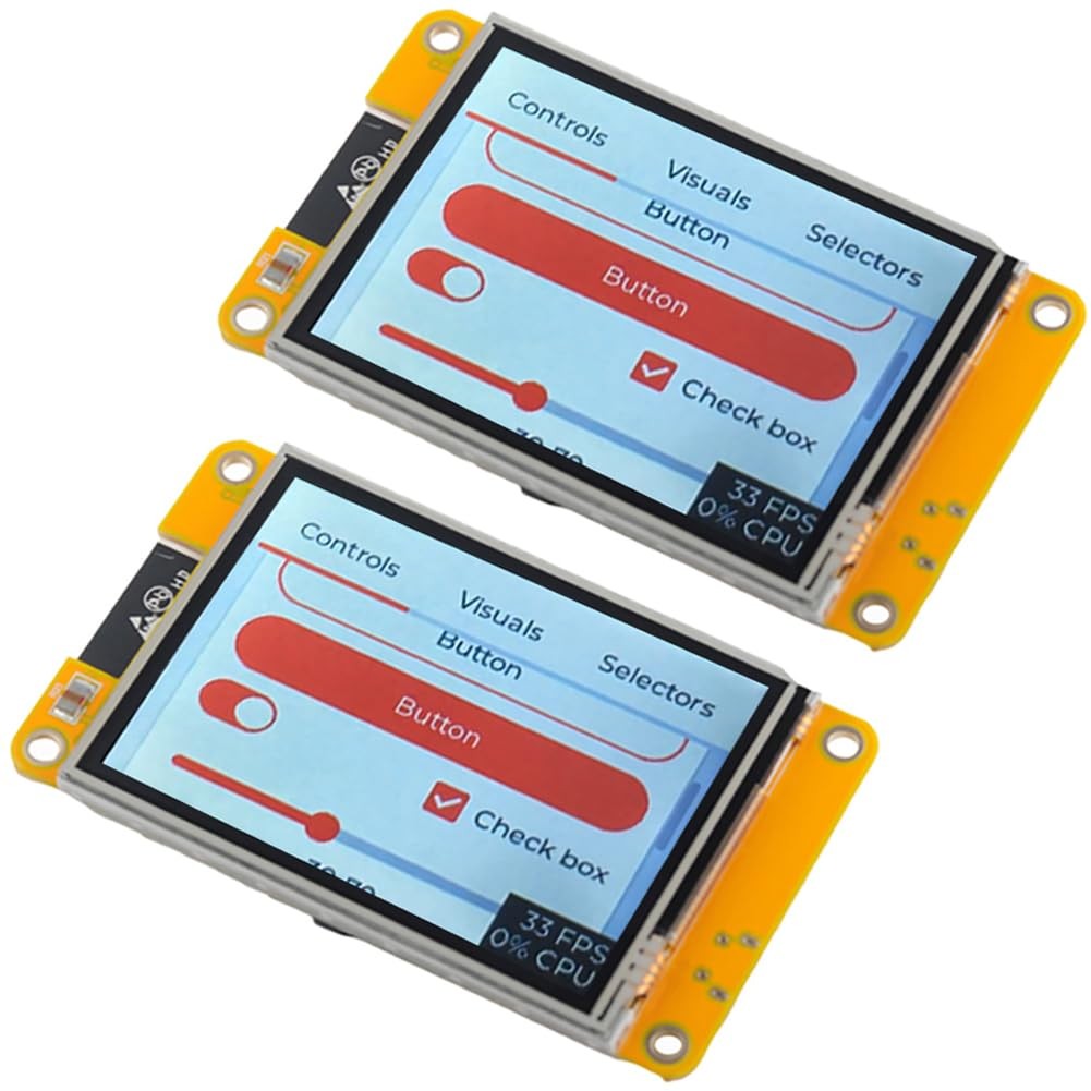 DIYmalls 2.8 inch ESP322432S028R Yellow Display Touchscreen TFT LCD CYD