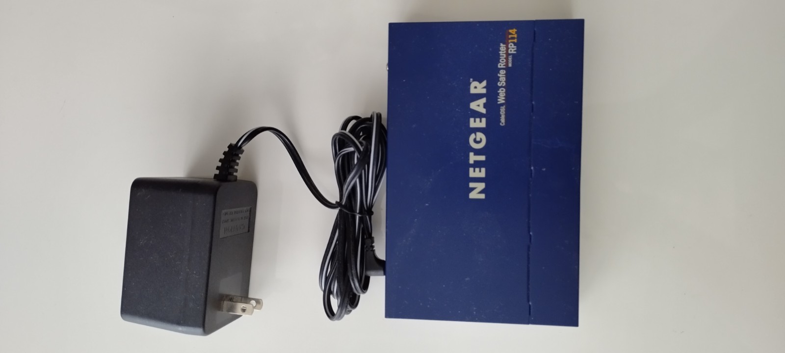 Netgear RP114 Web Safe Router,  100 Mbps 4-Port 10/100 Switch Open Box