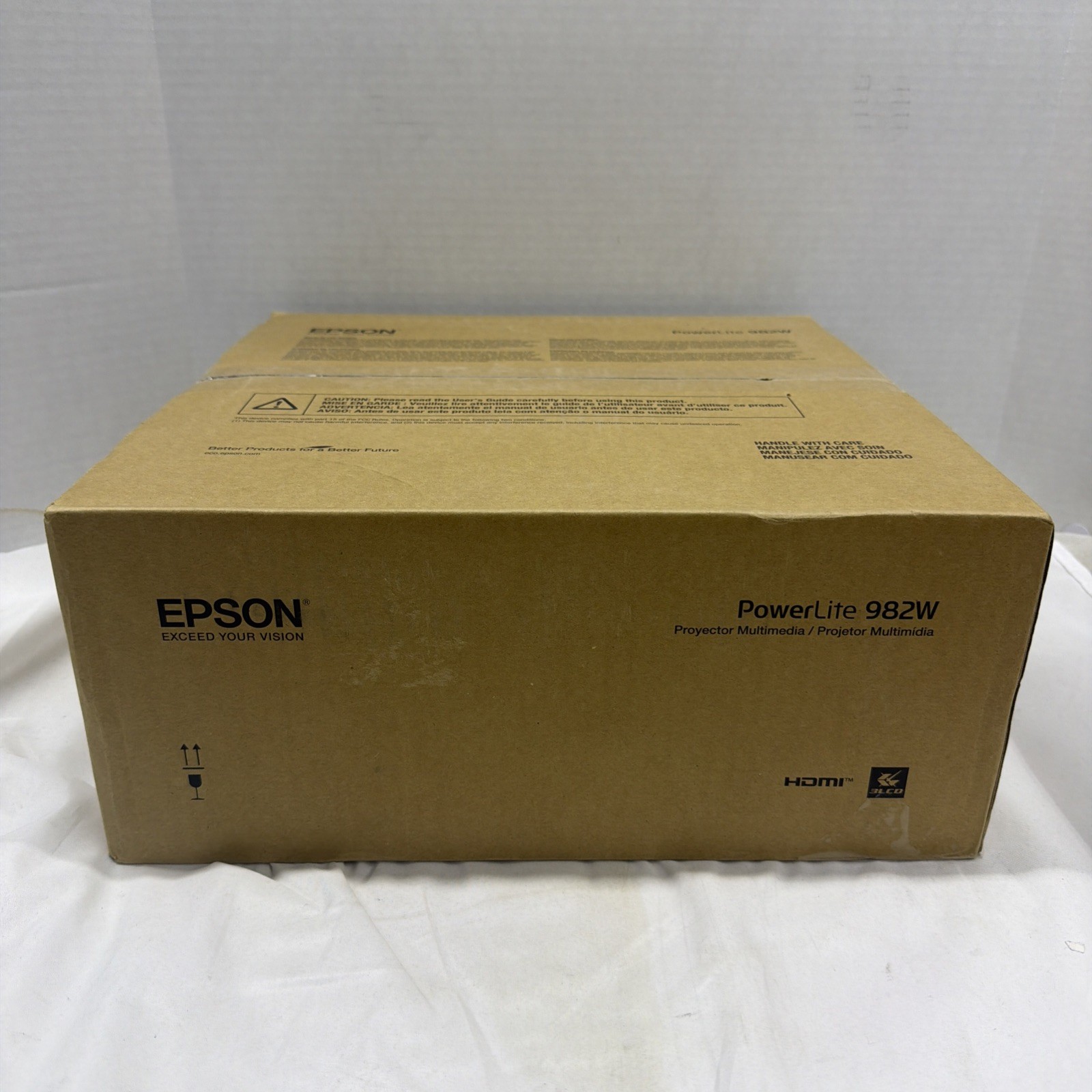 Epson PowerLite 982W LCD Projector - 16:10 - Ceiling Mountable