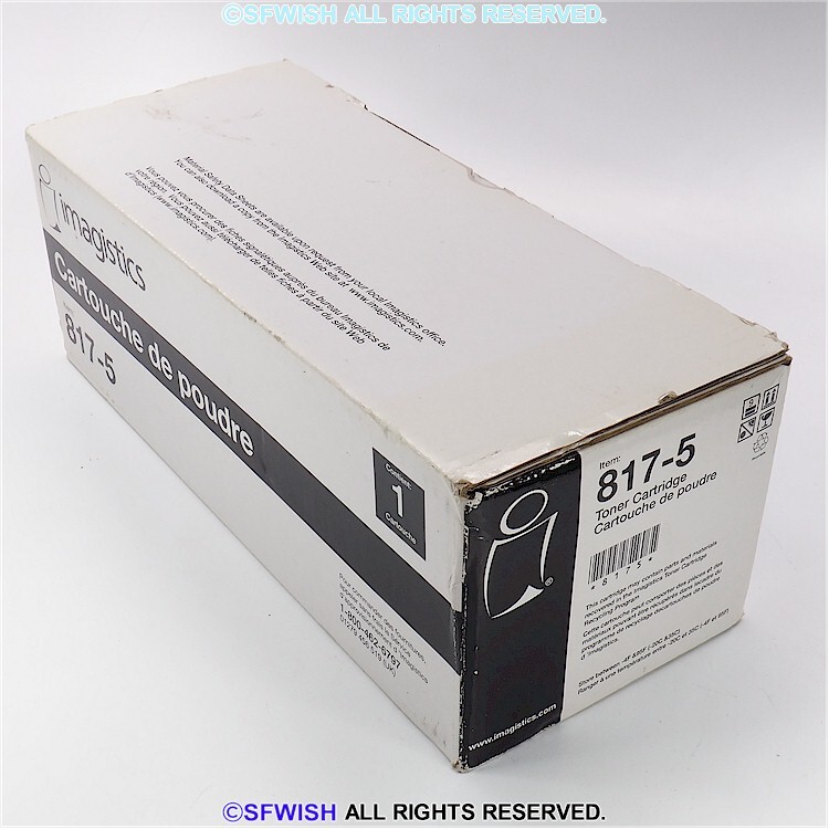 OEM/Genuine Imagistics 817-5 Black Ink Toner ix2600 2500 1630 1640 1500 031013