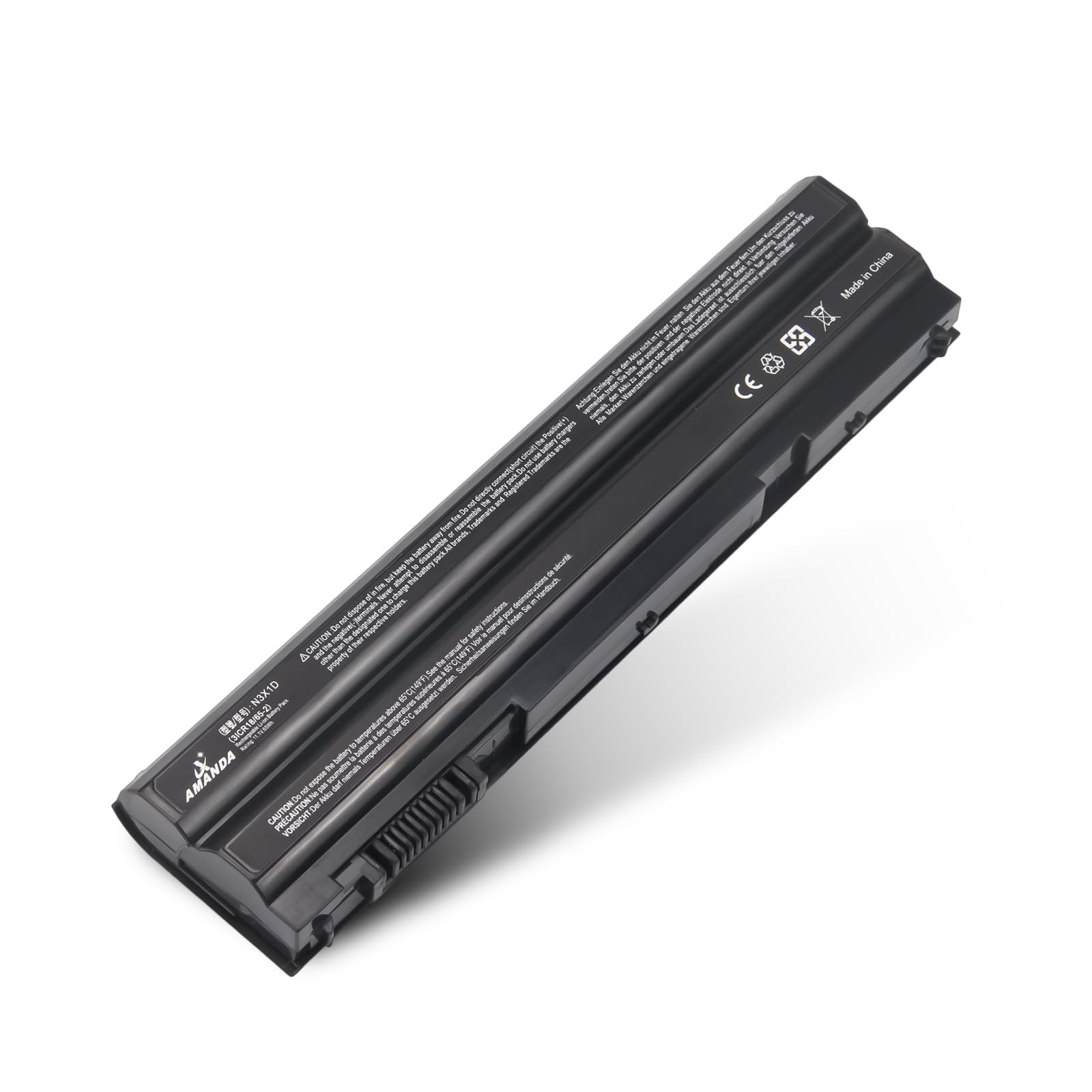 65Wh Laptop Battery for Dell E6420 E6430 N3X1D T54FJ 8858X M5Y0X - High Capacity