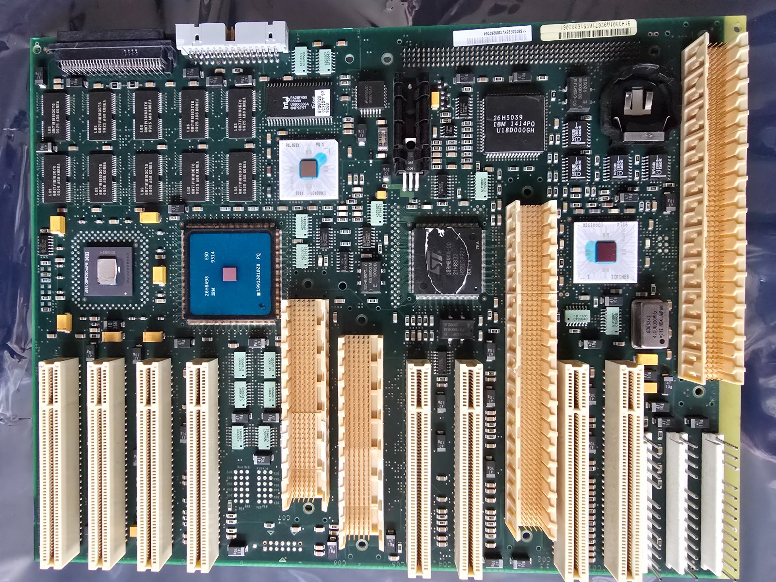 Vintage IBM PowerPC 603e High Grade Circuit Board Gold Recovery Scrap Untested