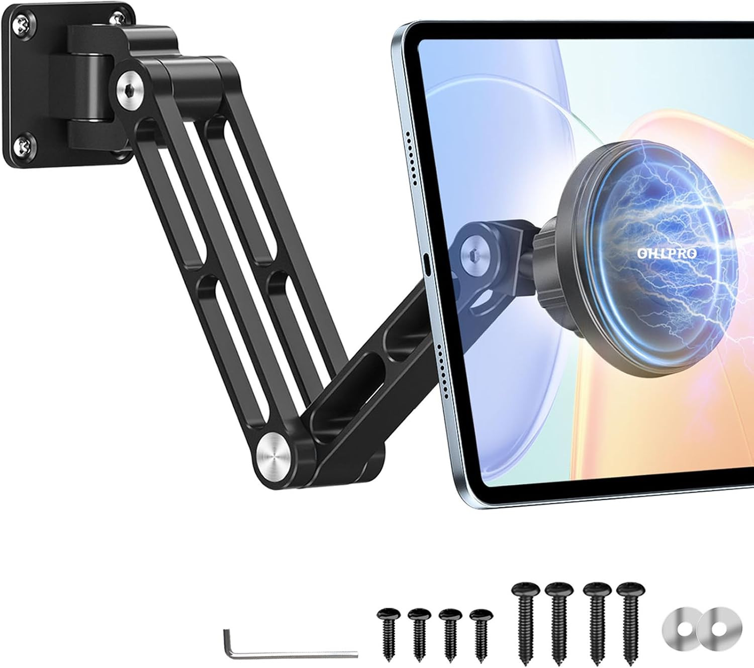 Magnetic Tablet Wall Mount Holder, Aluminum Ipad Wall Mount |