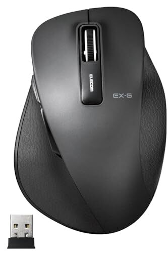 MPN: Elecom Wireless Mouse Silent Handful Extreme L Size 5 Button Black