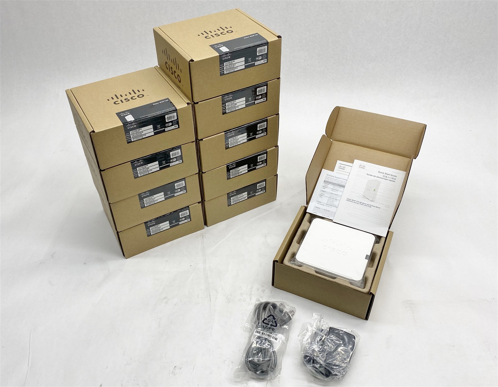 Cisco WAP125 Wireless AC/N Dual Band Access Point w/PoE WAP125-A-K9-NA LOT 10