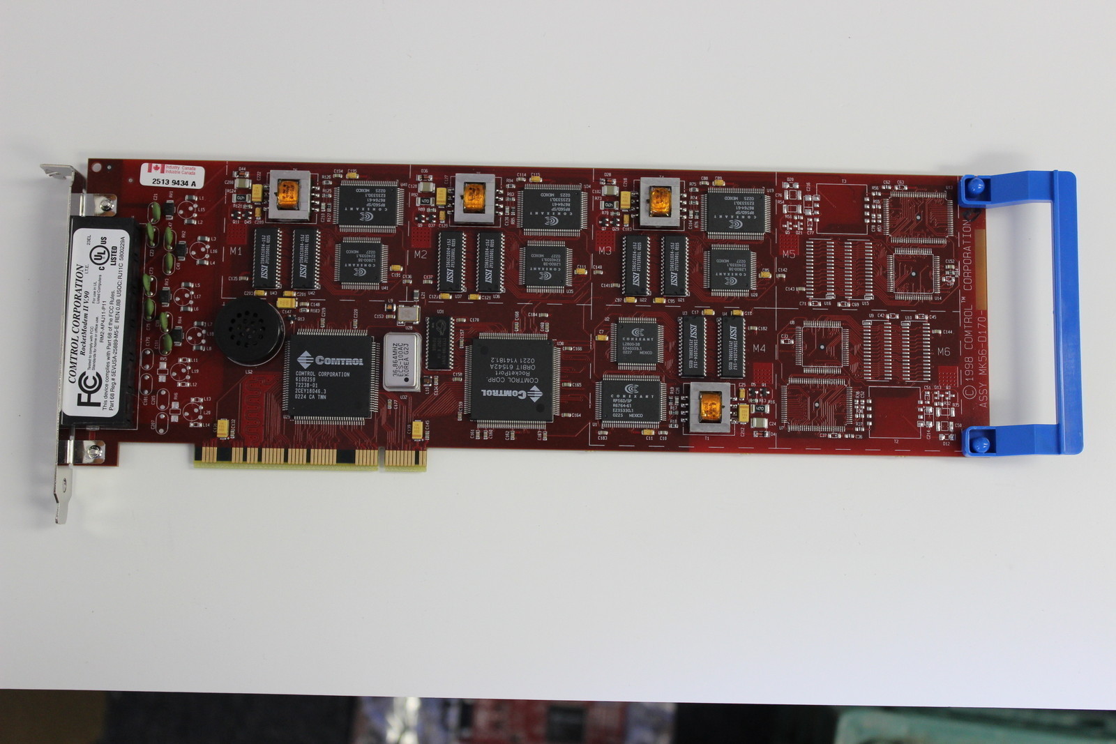 COMTROL 5000005 ROCKETMODEM II V.90 4 PORT PCI ADAPTER WITH WARRANTY